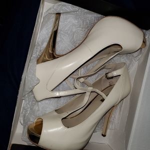 Womens T-strap heels